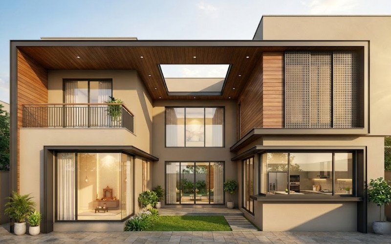 Vastu-Friendly Small House Designs for Indian Plots